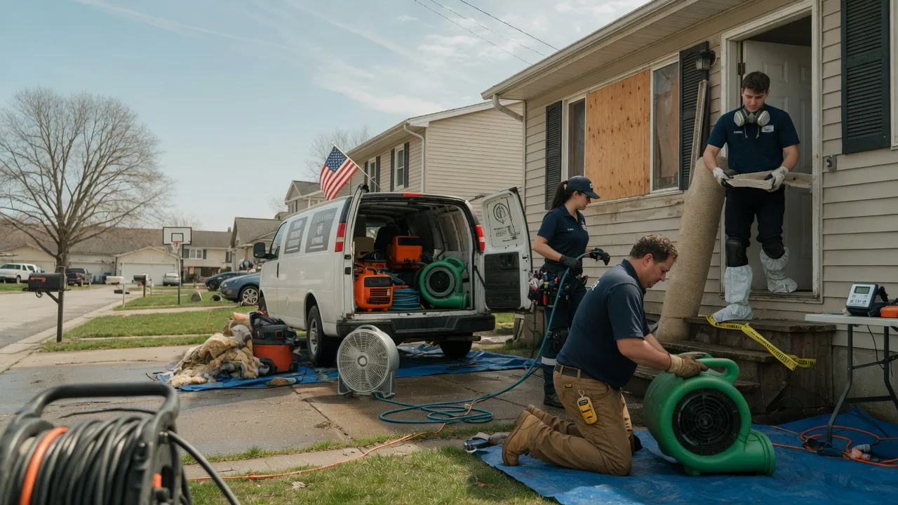 Water Damage Restoration in Deerbrook, WI near me